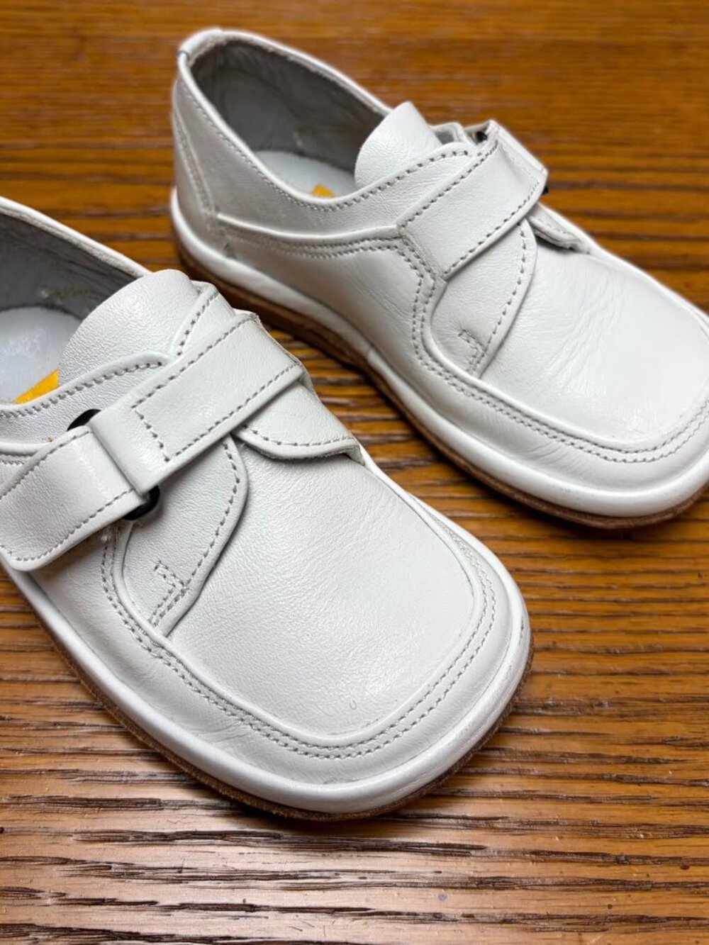 Calyado Arjor Baby Boys' White Dress Shoes S 4.5-5